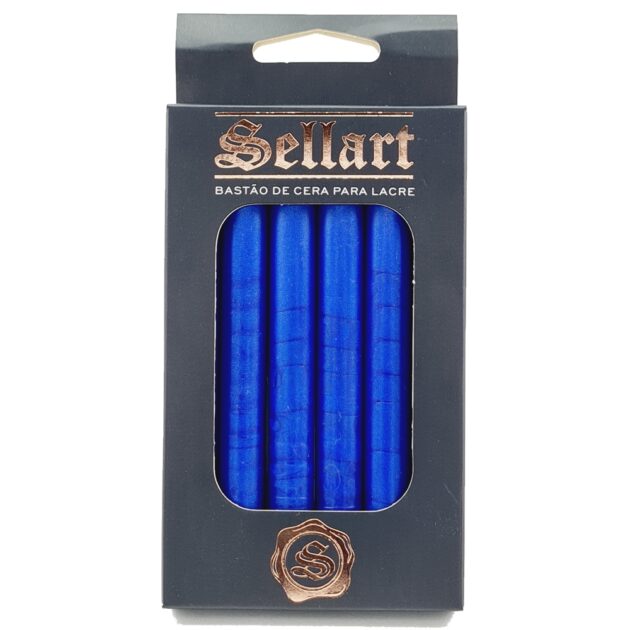 cera para lacrar envelope Azul Mar Pérola