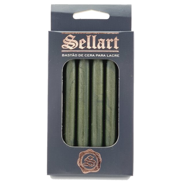 cera para lacrar Garrafa Gold Green