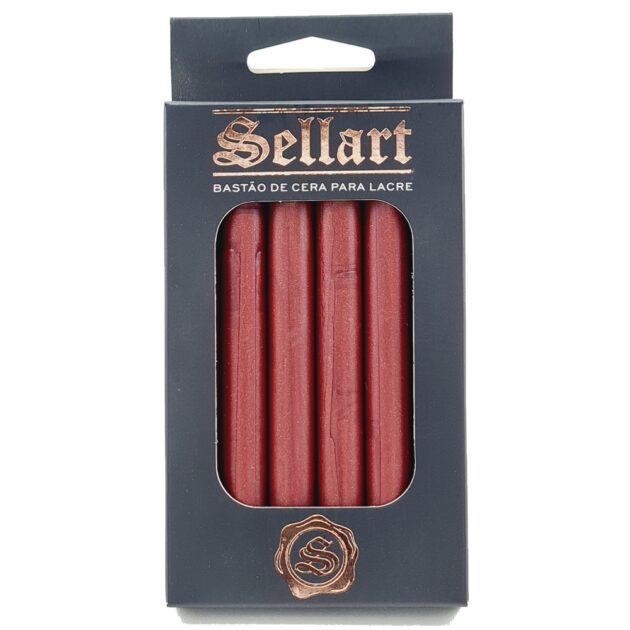Cera Para Lacre de Convite Red Gold