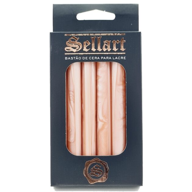 Cera Para Lacre de Convite Rosa Pérola