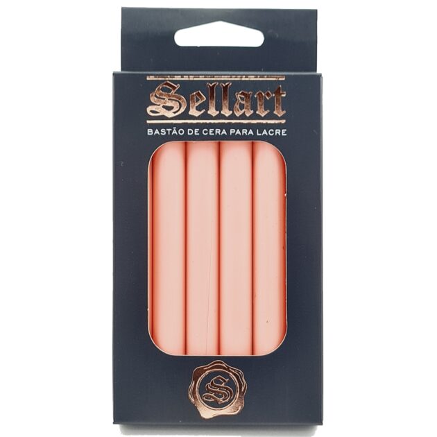 Cera Para Lacre de Convite Salmão