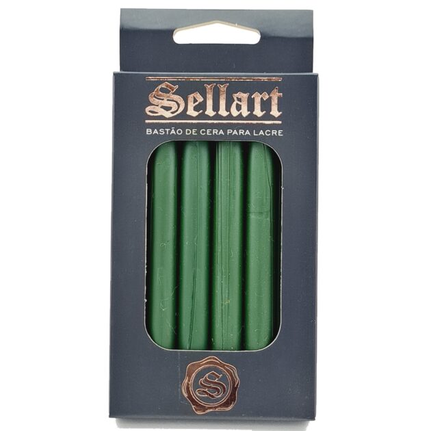 cera para lacrar envelope Verde Musgo