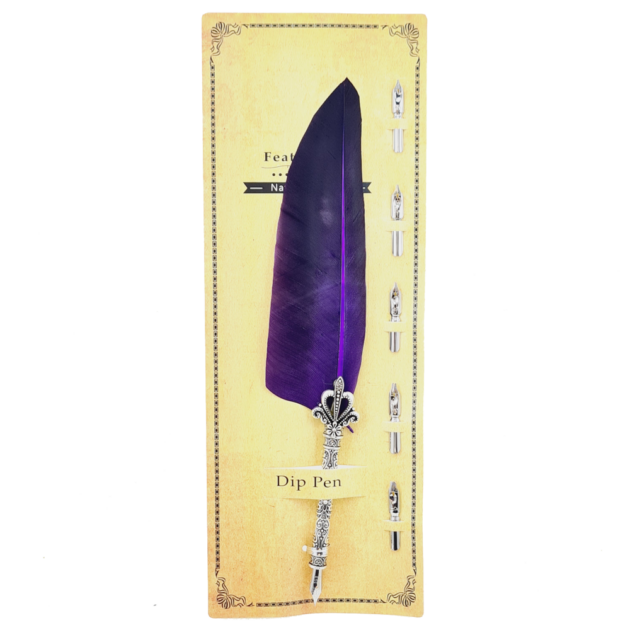 kit-penas-caligrafia-simples-roxo-degrade