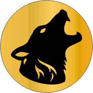 SINETE - MOTIVO ANIMAIS LOBO MOD.03-25 MM