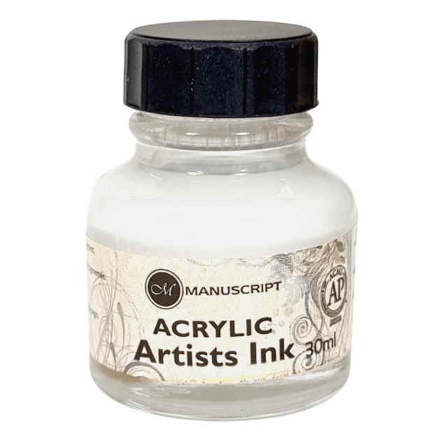 Tinta Caligrafia Artistica Manuscript Branco