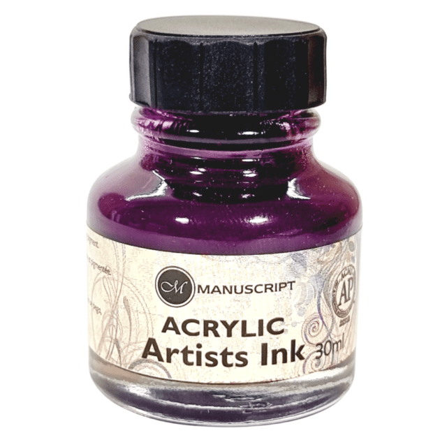 Tinta Caligrafia Artistica Manuscript Roxo