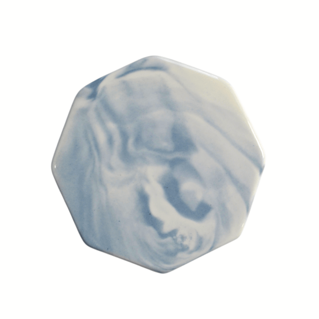 pedra-granito-polido-azul-hexagonal-para-lacre-de-cera-flexivel
